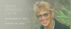 Anne Close Springs Obit
